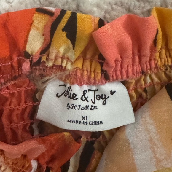 Colorful Abstract Tube Top - Picture 4 of 5